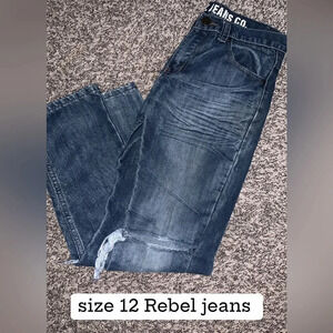 girls size 12 jeans